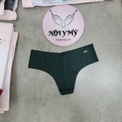 Quần lót Victoria’s Secret lọt khe thun lạnh không viền màu xanh lá VSX