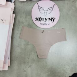 Quần lót Victoria’s Secret lọt khe thun lạnh không viền màu nâu VSX