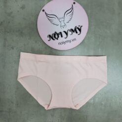 Quần lót Victoria’s Secret nguyên mông thun seamless màu hồng nhạt 430899