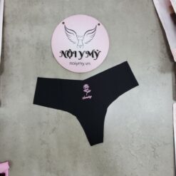 Quần lót Pink lọt khe thun lạnh không viền màu tím nhạt monday