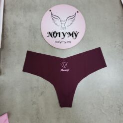 Quần lót Pink lọt khe thun lạnh không viền màu tím thursday