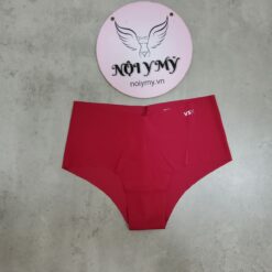 Quần lót Victoria Secret nửa mông thun lạnh không viền màu đỏ đô VSX 423369
