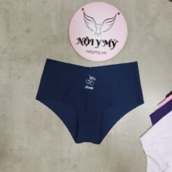 Quần lót Pink nửa mông thun lạnh không viền màu xanh navy friday 416227
