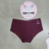 Quần lót Pink nửa mông thun lạnh không viền màu tím rượu thursday 416227