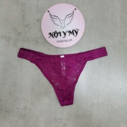 Quần lót Pink lọt khe ren màu tím hồng 416196sda