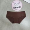 Quần lót Pink nguyên mông thun seamless màu nâu 416232