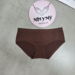 Quần lót Pink nguyên mông thun seamless màu nâu 416232