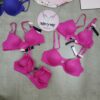 Áo lót Victoria Secret very sexy không nâng mút mỏng ẩn gọng ren màu hồng 828226qax
