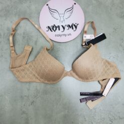 Áo lót Victoria Secret very sexy không nâng mút mỏng ẩn gọng ren màu da 828226sfx (Sao chép)