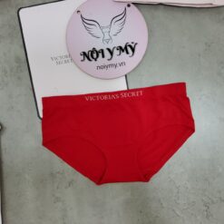 Quần lót Victoria’s Secret nguyên mông thun seamless màu đỏ 11245364