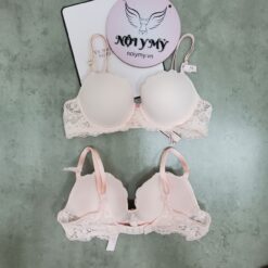 Áo lót Victoria Secret Dream Angels không nâng mút mỏng thun lạnh phối ren màu hồng nhạt 26923708