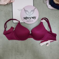 Áo lót Victoria’s Secret nâng nhẹ thun lạnh màu tìm mào gà 27117673 (Sao chép)