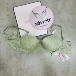 Áo lót Victoria Secret Dream Angels không nâng mút mỏng ren màu xanh đậu 27147381 (Sao chép)
