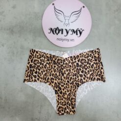Quần lót Victoria Secret  nửa mông thun lạnh không viền màu da beo 27152918 (Sao chép)