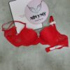 Áo lót Victoria Secret Dream Angels không nâng mút mỏng ren màu đỏ 27176703 (Sao chép)