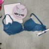 Áo lót Victoria Secret dream angel nâng vừa thun lạnh phối ren màu xanh lam 27177150 (Sao chép)