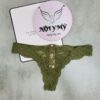 Quần lót Victoria Secret lọt khe ren màu xanh rêu 417750qjv (Sao chép)