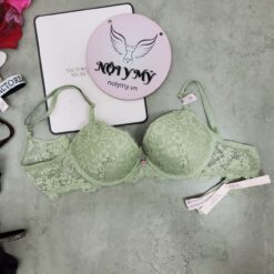 Áo lót Victoria Secret dream angel nâng vừa ren màu xanh đậu 418490qjv (Sao chép)