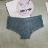 Quần lót Victoria’s Secret nửa mông ren màu xanh xám 419058qbv