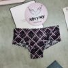 Quần lót Victoria’s Secret nửa mông ren màu đen caro 419058qe2