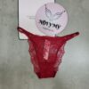 Quần lót Victoria Secret bikini ren dây điều chỉnh màu đỏ đô 424071qd4