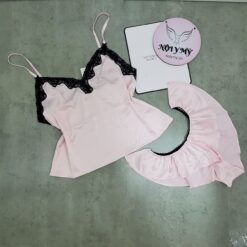 Áo Choàng Tắm Cozy Plush Robe - Pretty Blossom Victoria's Secret màu hồng sọc