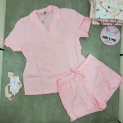Pijama Victoria's Secret cotton màu hồng 430581qax (Sao chép)