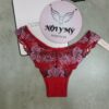 Quần lót Victoria Secret nửa mông ren màu đỏ thêu hoa 431438qca (Copy)