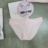 Quần lót Victoria’s Secret bikini thun cotton đính đá màu hồng nhạt 910051qa6