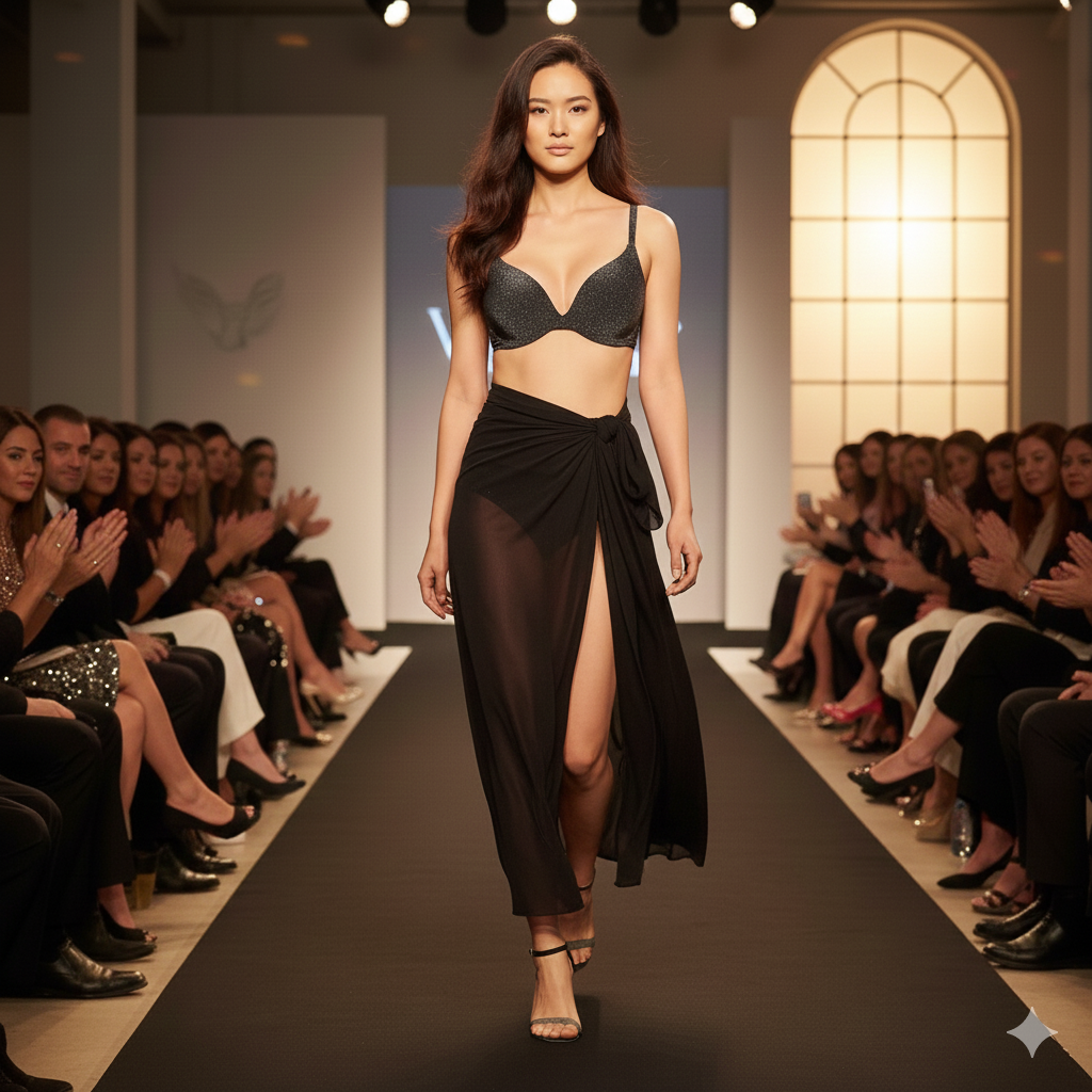 Áo lót Pink nâng vừa thun lạnh màu đen kim sa 430644qb4