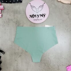 Quần lót Victoria’s Secret lọt khe lưng cao thun lạnh không viền màu xanh 27152150