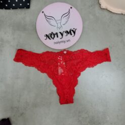 Quần lót Victoria Secret lọt khe ren màu đỏ 417750qnu (Copy)