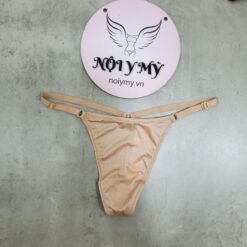 Quần lót Victoria Secret lọt khe thun lạnh dây điều chỉnh màu da 424075shb (Copy)
