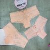 Quần lót Victoria Secret nửa mông ren phía sau đan dây  màu cam nhạt 27176082
