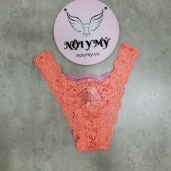 Quần lót Victoria Secret nửa mông lưng cao ren màu cam hồng 27179709 (Sao chép)