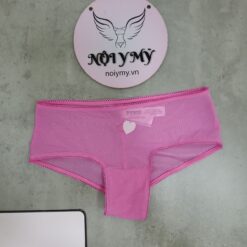 Quần lót Pink nửa mông ren màu hồng 430988qdd