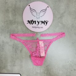 Quần lót Victoria Secret lọt khe dây ren màu hồng 431533qax