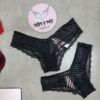Quần lót Victoria Secret nửa mông ren màu đen 434168qb4