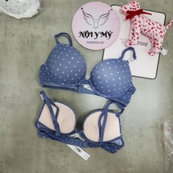 Áo lót Pink nâng nhiều thun lạnh màu trắng hoa 357700spr