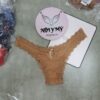 Quần lót Victoria Secret nửa mông thun lạnh ren màu nâu 417746shb