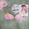 Áo lót Pink nâng nhiều thun cotton viền ren màu hồng 428206spa