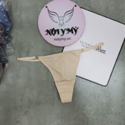 Quần lót Victoria Secret lọt khe thun lạnh dây điều chỉnh màu da 532719seq