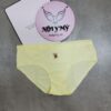 Quần lót Victoria’s Secret nguyên mông thun cotton lưng logo màu vàng hoạ tiết 415965qcu (Copy)