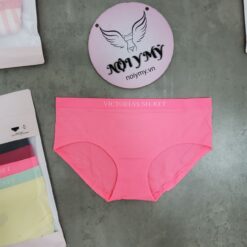 Quần lót Victoria’s Secret nguyên mông thun seamless màu hồng dạ quang 415997 [HÃNG KHÔNG GẮN TEM] (Sao chép)