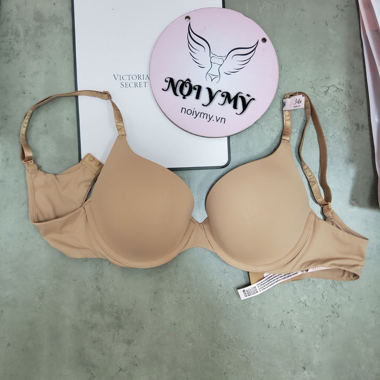 Áo lót Victoria Secret T-shirt thun lạnh màu da nhạt 417619sfx