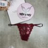 Quần lót Victoria Secret lọt khe ren hở đáy màu hồng 431502qag
