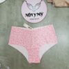 Quần lót Victoria Secret nửa mông thun lạnh không viền màu hồng beo 423369sqw