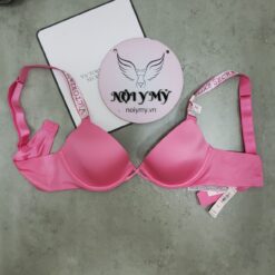 Áo lót Victoria Secret Very Sexy không nâng mút mỏng dây đính đá màu hồng 423759qax
