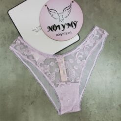 Quần lót Victoria Secret nửa mông ren màu tím 425518qn5