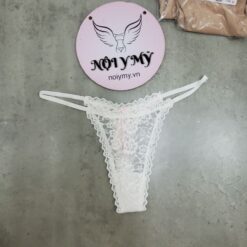 Quần lót Victoria Secret lọt khe ren màu trắng 426116q9z